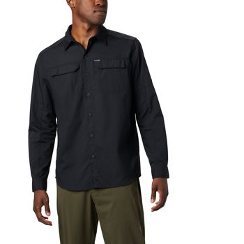 Camisa Para Hombre Manga Larga Silver Ridge™ 2.0 Negro Columbia