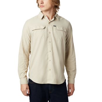 Camisa Para Hombre Manga Larga Silver Ridge™ 2.0 Beige Columbia