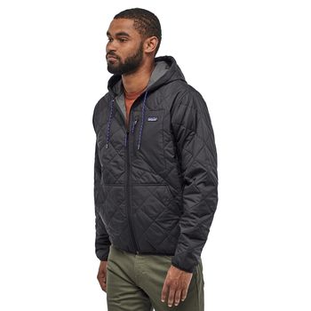 Casaca  Diamond Quilted Bomber Hoody para Hombre