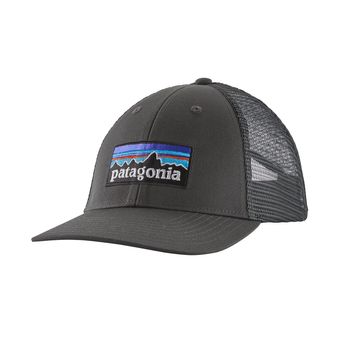 Gorro P-6 Logo Lopro Trucker Gris Patagonia