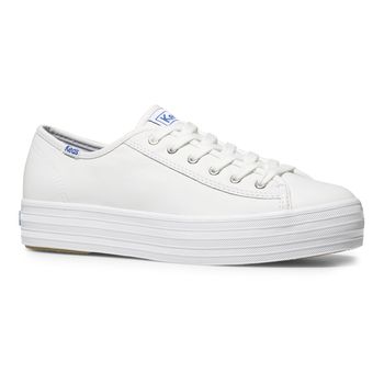 ZapatillaTriple Kick Leather White para Mujer