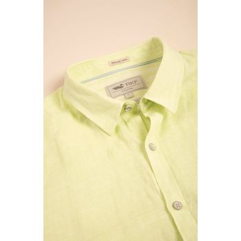 Camisa Linen para Hombre Verde