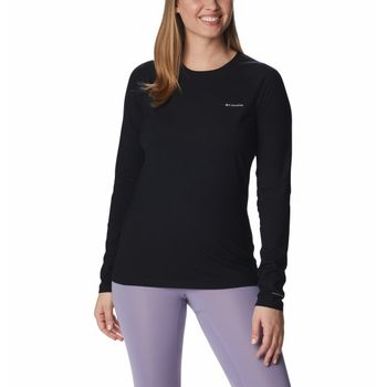 Camiseta Primera Capa De Punto, Cuello Redondo Y Manga Larga W Omni-Heat Infinity Para Mujer