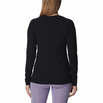 Camiseta Primera Capa De Punto, Cuello Redondo Y Manga Larga W Omni-Heat Infinity Para Mujer