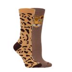 Media-Para-Mujer-Bambu-Pack-Leopard-Multicolor-Rockford