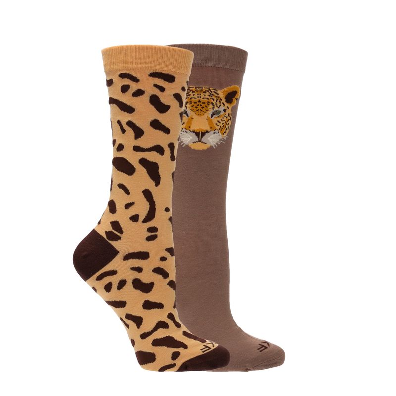 Media-Para-Mujer-Bambu-Pack-Leopard-Multicolor-Rockford