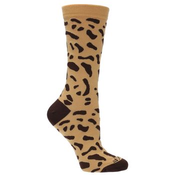 Media Para Mujer Bambú Pack Leopard Multicolor Rockford