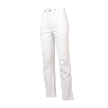 Jean Para Mujer Algodón Orgánico Garda Blanco Rockford