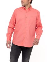 Camisa-Para-Hombre-Algodon-Organico-Galiton-Naranja-Rockford