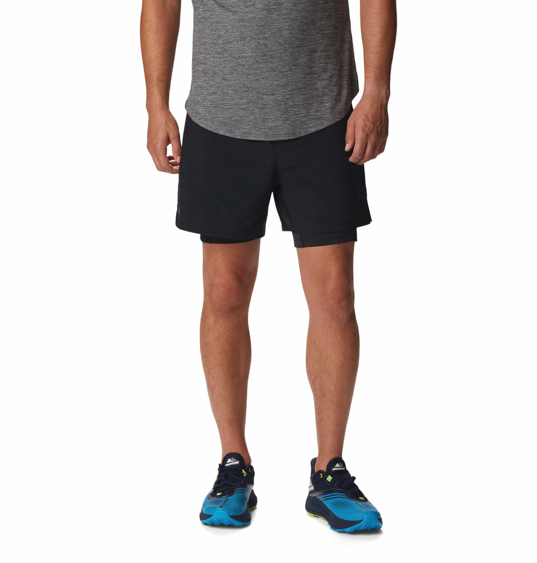 Short negro para hombre Trail Running