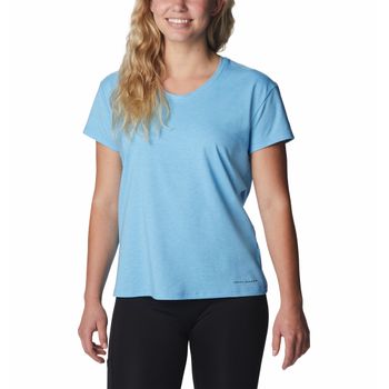 Polo Para Mujer Upf 50 Sun Trek™ Azul Columbia