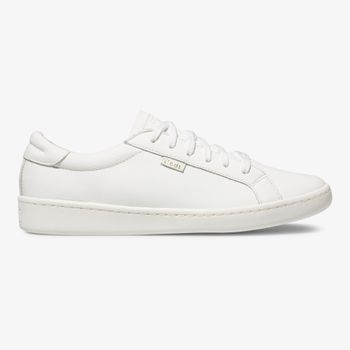 Zapatilla Para Mujer Cuero Ace Leather Blanco Keds