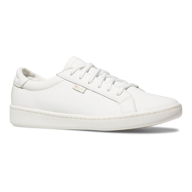 Zapatilla Para Mujer Cuero Ace Leather Blanco