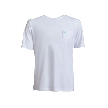 Polo Para Hombre Algodón Orgánico Basic Blanco Rockford