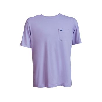 Polo Para Hombre Algodón Orgánico Basic Morado Rockford