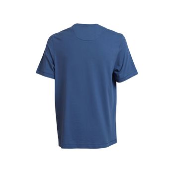 Polo Para Hombre Algodón Orgánico Basic Azul Rockford