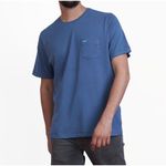 Polo-Para-Hombre-Algodon-Organico-Basic-Azul-Rockford