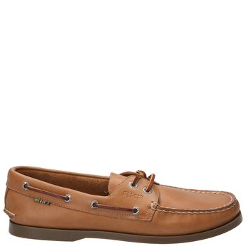 Mocasín Para Hombre Cuero Boat Marrón Rockford