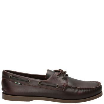 Mocasín Para Hombre Cuero Boat Marrón Rockford