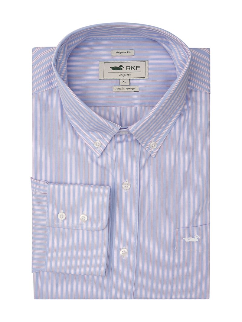 Camisa-M-L-Para-Hombre-Algodon-Easy-Iron-Morado-Rockford