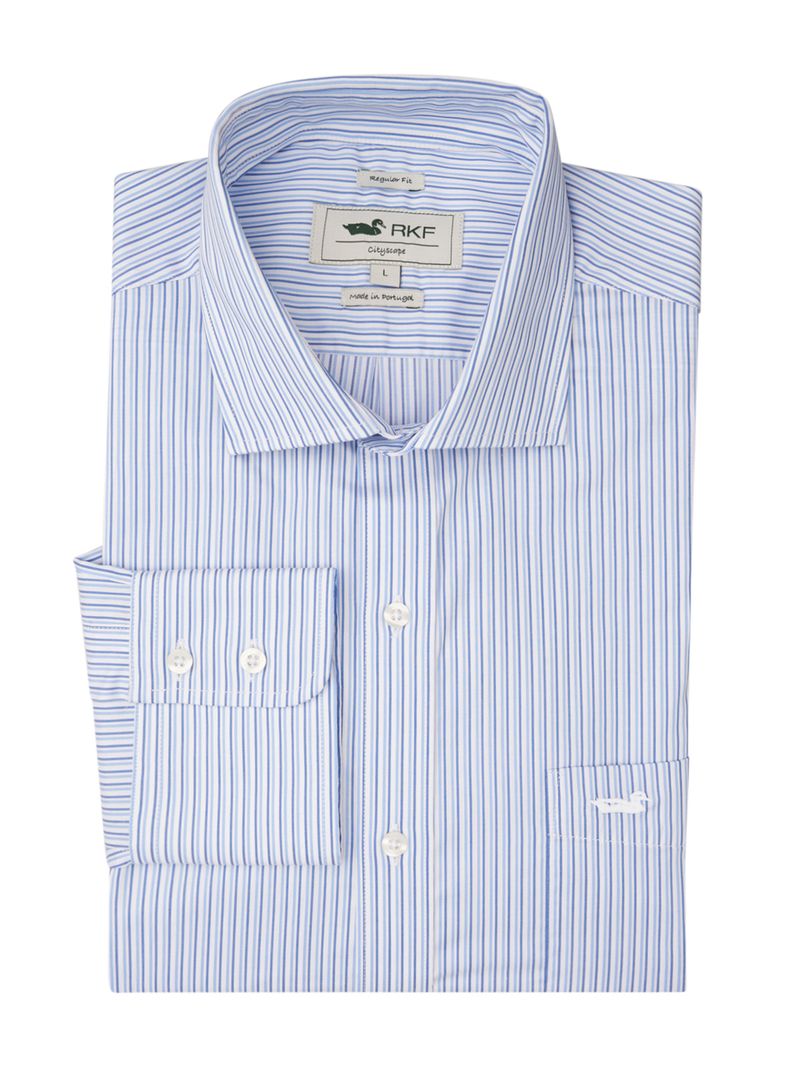 Camisa-M-L-Para-Hombre-Algodon-Easy-Iron-Azul-Rockford