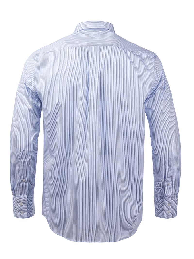 Camisa-M-L-Para-Hombre-Algodon-Easy-Iron-Azul-Rockford