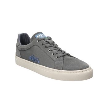 Zapatilla Para Hombre Cuero Tifon Gris Rockford