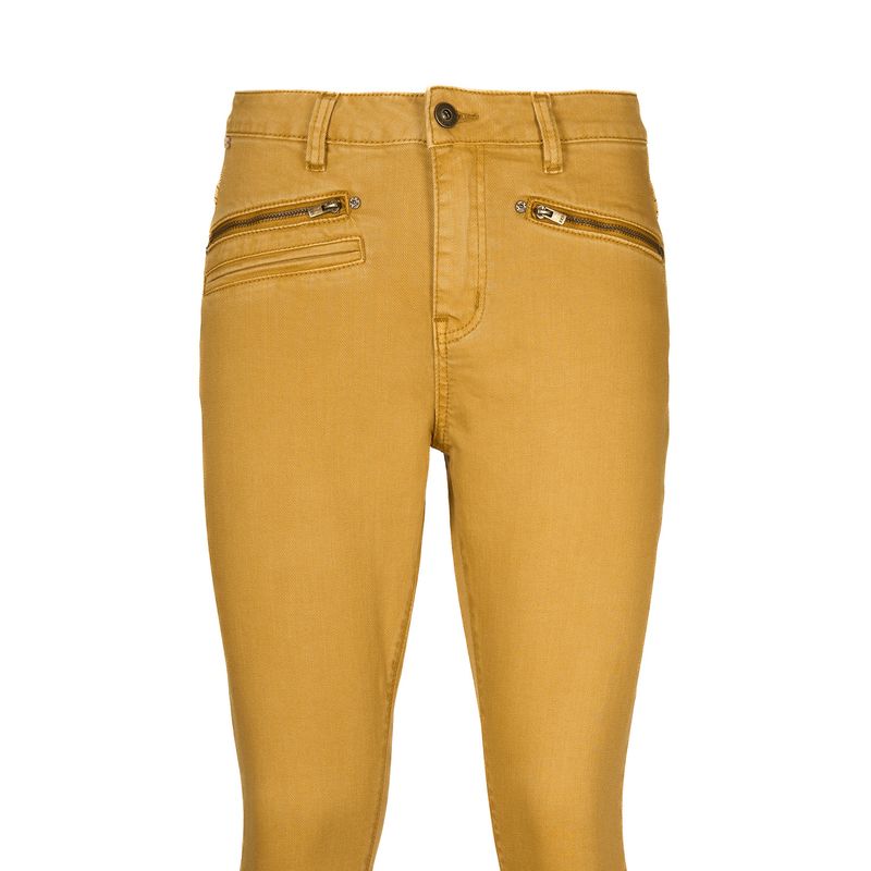 Pantalon-Para-Mujer-Algodon-Organico-Leman-Amarillo-Rockford