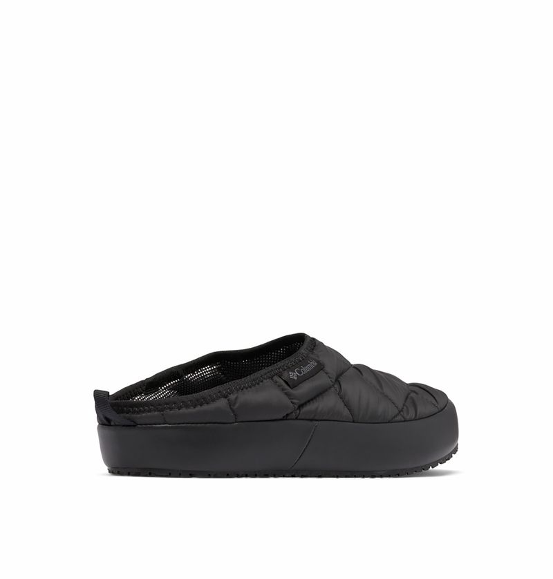 Pantufla-Para-Mujer--Omni-Heat™-Lazy-Bend™-Camper-Negro-Columbia