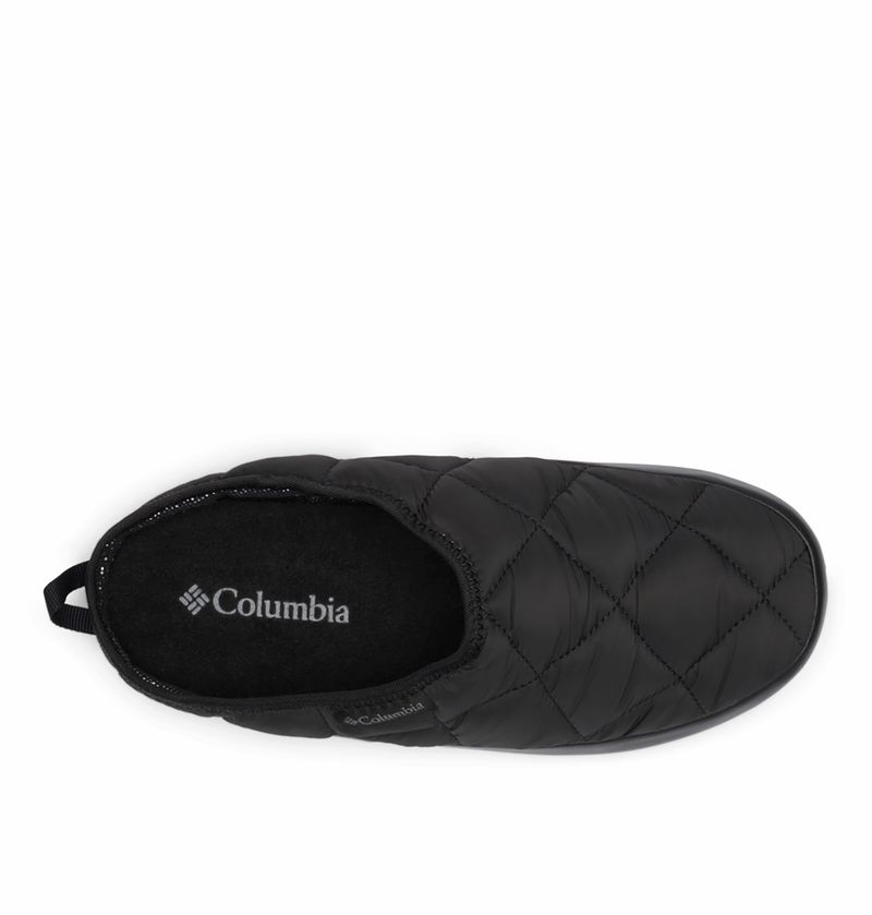 Pantufla-Para-Mujer--Omni-Heat™-Lazy-Bend™-Camper-Negro-Columbia