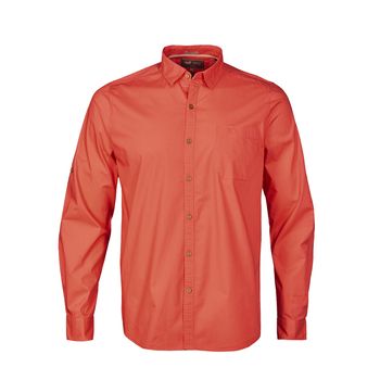 Camisa Para Hombre Algodón Orgánico Galiton Naranja Rockford