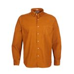 Camisa-Para-Hombre-Algodon-Organico-Corduroy-Marron-Rockford