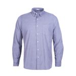 Camisa-Para-Hombre-Algodon-Organico-Corduroy-Azul-Rockford