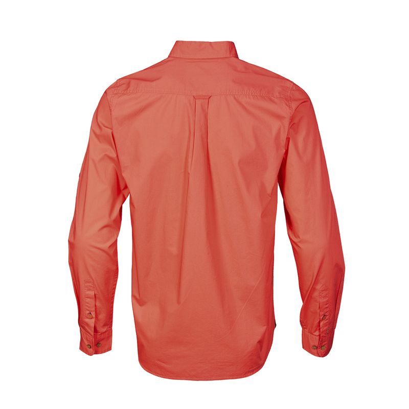 Camisa-Para-Hombre-Algodon-Organico-Galiton-Naranja-Rockford