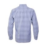 Camisa-Para-Hombre-Algodon-Organico-Tartancord-Azul-Rockford