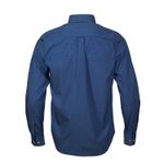 Camisa-Para-Hombre-Algodon-Organico-Galiton-Azul-Rockford