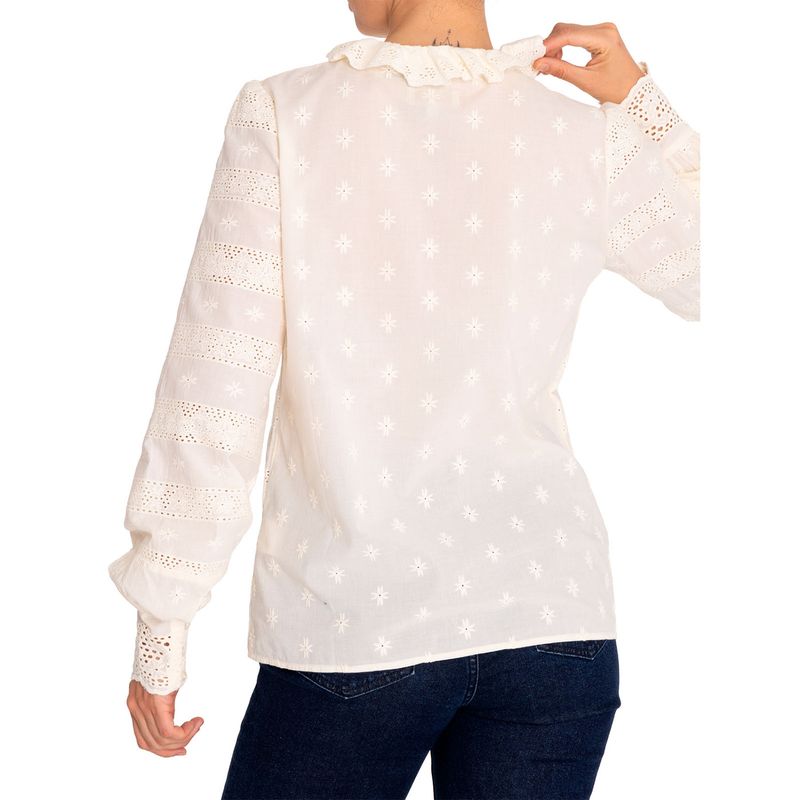 Blusa-Para-Mujer-Algodon-Organico-Lucia-Blanco-Rockford