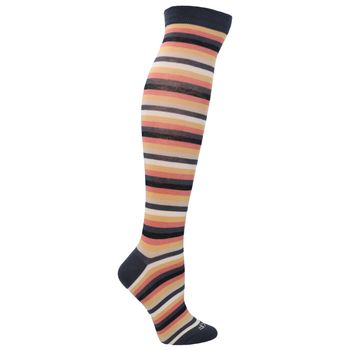 Media Para Mujer Bambú Kh Stripes Multicolor Rockford