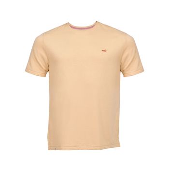 Polo Para Hombre Fibras Recicladas Places Beige Rockford