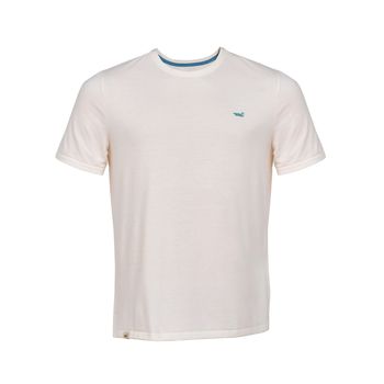 Polo Para Hombre Fibras Recicladas Places Blanco Rockford