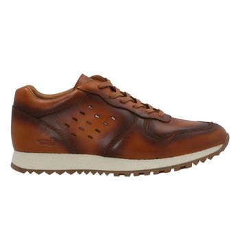 Zapatilla Para Hombre Cuero Graig Marrón Rockford