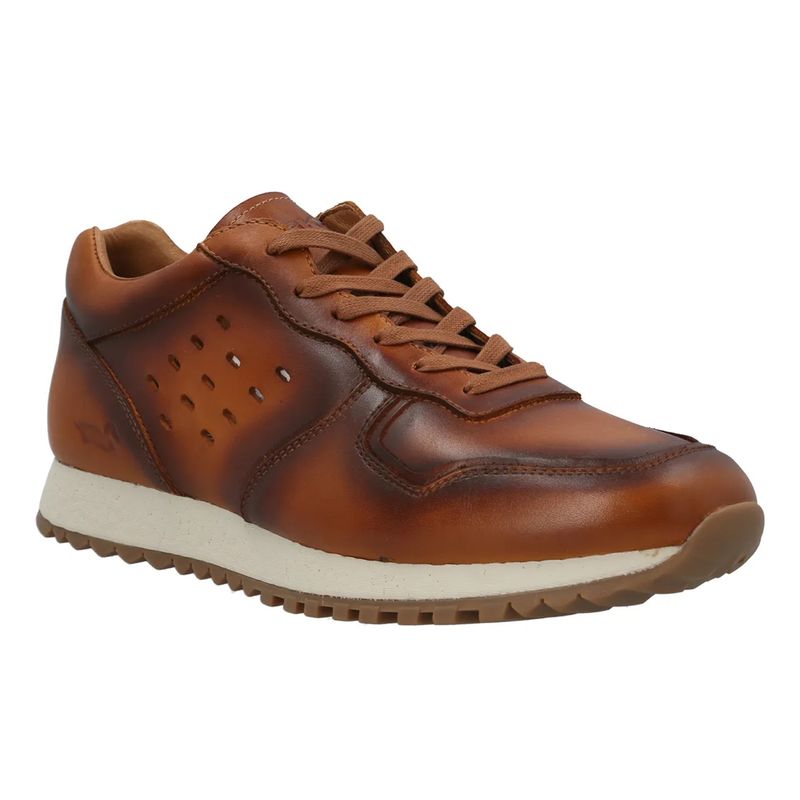 Zapatilla-Para-Hombre-Cuero-Graig-Marron-Rockford