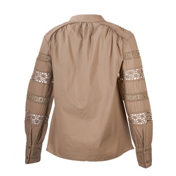 Blusa Para Mujer Algodón Orgánico Alba Verde Rockford