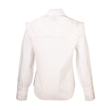 Blusa Para Mujer Algodón Orgánico Aitana Blanco Rockford