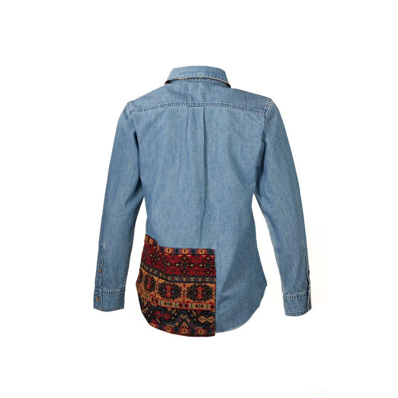 Blusa-Para-Mujer-Algodon-Organico-Cali-Azul-Rockford