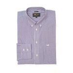 Camisa-Para-Hombre-Libre-De-Arrugas-Wf-Pb-Morado-Rockford