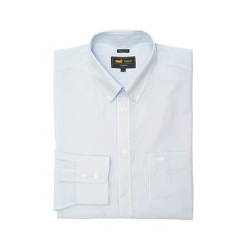 Camisa Para Hombre Libre De Arrugas Wf Pb Azul Rockford