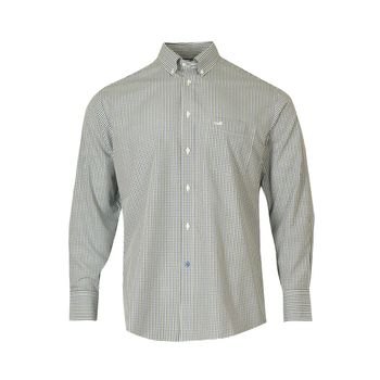 Camisa Para Hombre Libre De Arrugas Wf Pb Verde Rockford