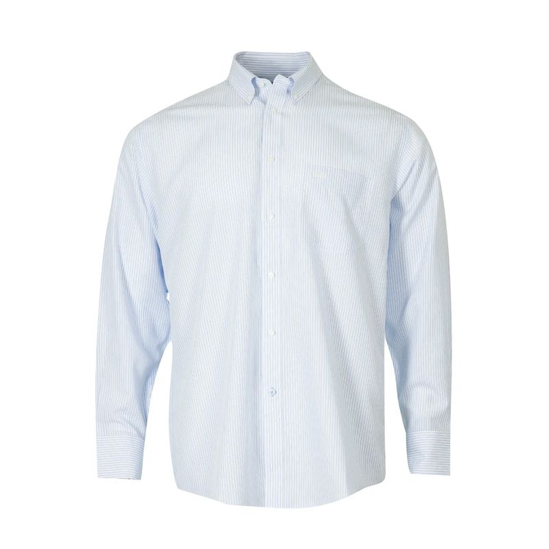 Camisa-Para-Hombre-Libre-De-Arrugas-Wf-Pb-Celeste-Rockford