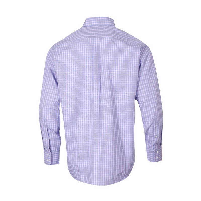 Camisa-Para-Hombre-Libre-De-Arrugas-Wf-Pb-Azul-Rockford